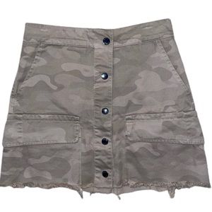 JohnJohn Camo mini skirt
